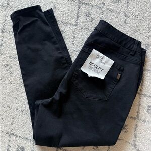 1822 Denim Black Sculpt Skinny Jeans